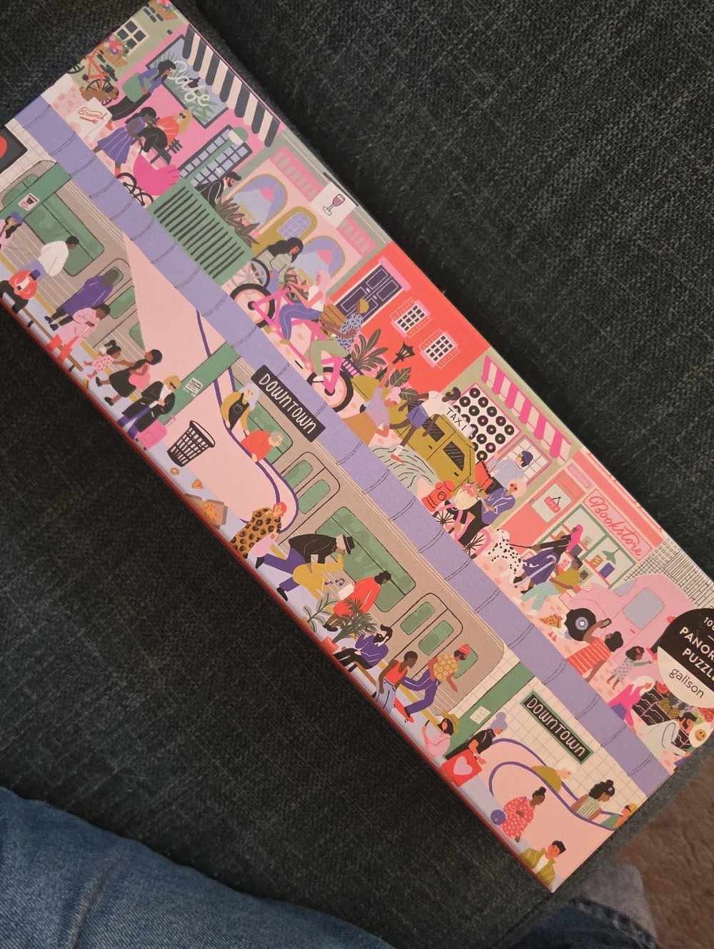 Galison "Over & Under" 1000 Piece Panoramic Puzzle